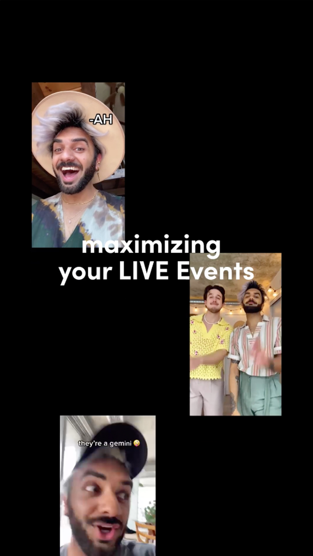 TikTok Live Event is on