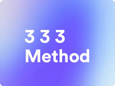 an image for 3 3 3 method