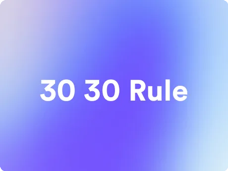 an image for 30 30 rule