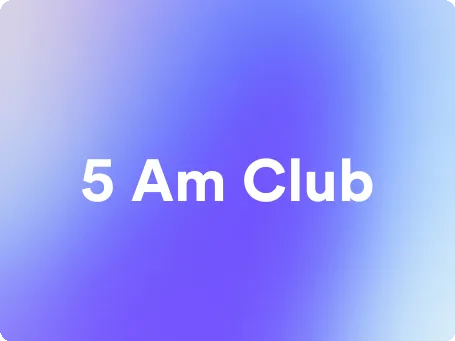 an image for 5 am club