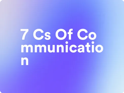 an image for 7 cs of communication
