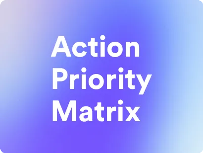 an image for action priority matrix