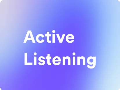 an image for active listening