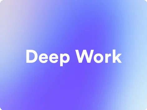 an image for deep work