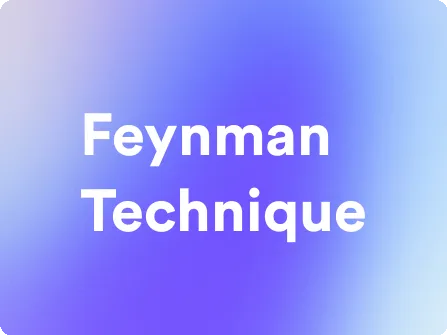 an image for feynman technique