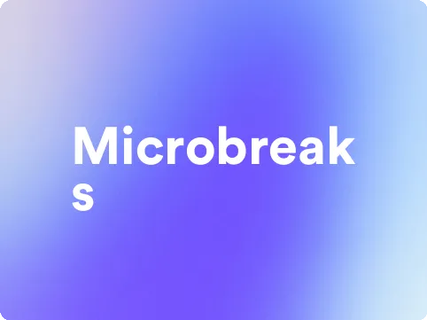 an image for microbreaks
