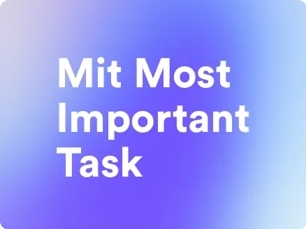 an image for mit most important task