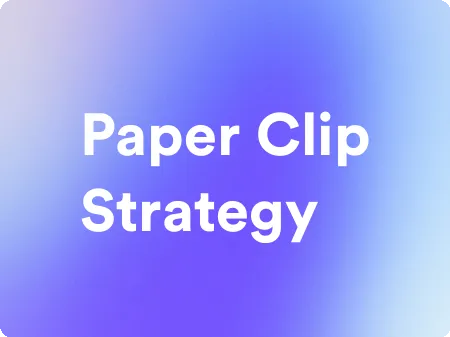 an image for paper clip strategy