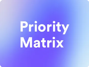 an image for priority matrix