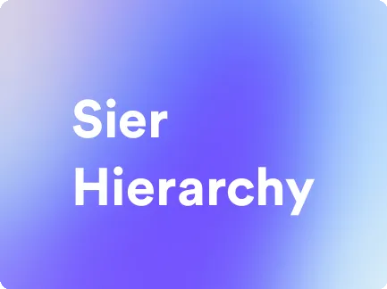 an image for sier hierarchy