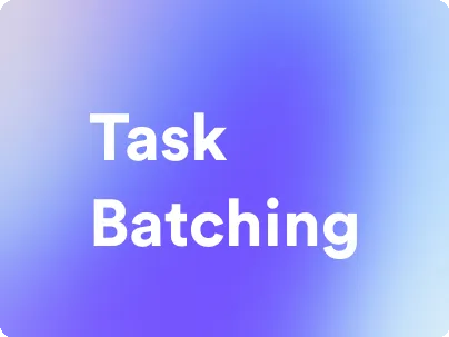 an image for task batching