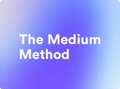 an image for the medium method