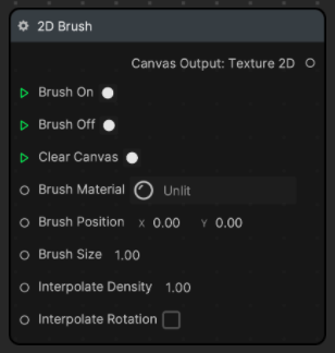 2D Brush Node