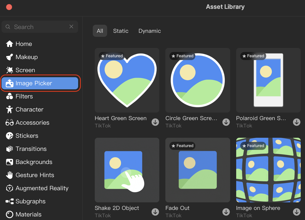 open asset library