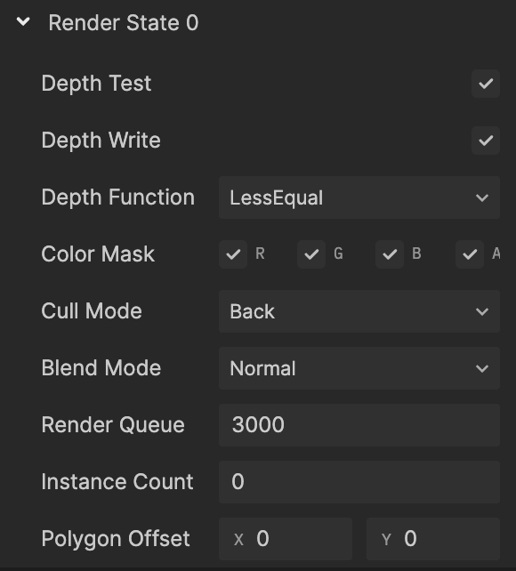 render state component