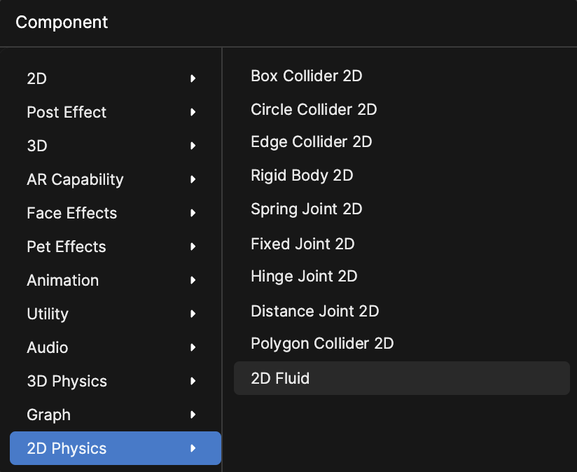 add 2d fluid