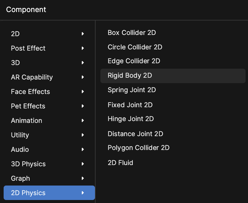 add rigid body 2d